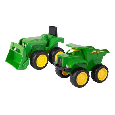 Іграшки для пісочниці "Трактор і самоскид (2 шт.)" John Deere Kids 35874 фото