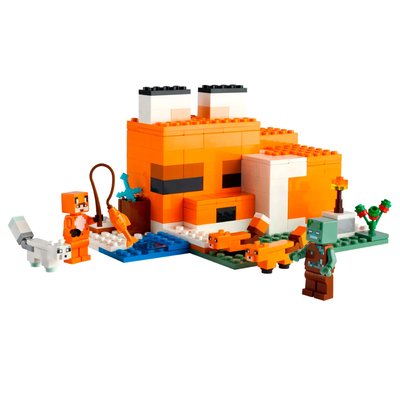 Конструктор "Лисяча хатина" 193 деталі LEGO Minecraft 21178 фото