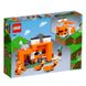 Конструктор "Лисяча хатина" 193 деталі LEGO Minecraft 21178 фото 9