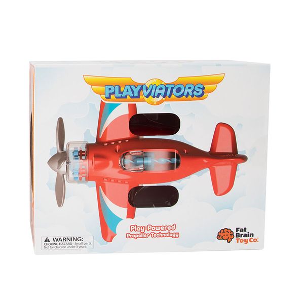 Іграшковий літак "Крутись пропелер" червоний F2261ML фото