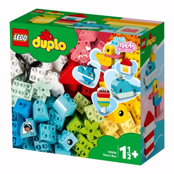 Конструктор "Коробка-серце" 80 деталей LEGO DUPLO 10909 фото