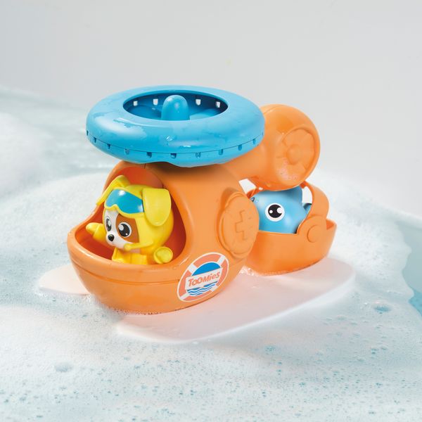 Іграшка для ванної "Рятувальний гелікоптер" E73305 фото