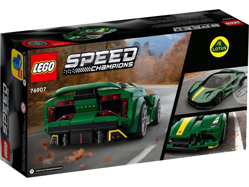 Конструктор LEGO Speed Champions Lotus Evija 247 деталей 76907 фото