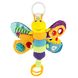 М'яка іграшка-підвіска "Метелик із прорізувачем і пискавкою" Lamaze L27024 фото 1