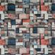 Декоративна 3D панель самоклейка під цеглу Кольорова мозаїка 700х770х4мм (350) SW-00000532 SW-00000532 фото 1
