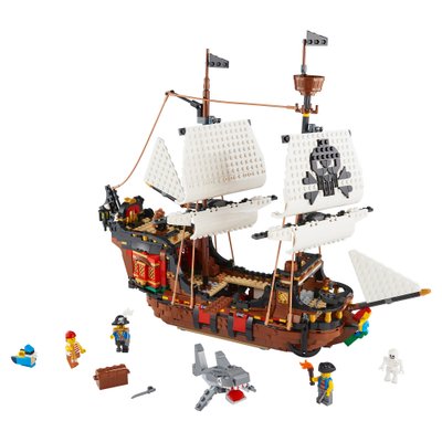 "Піратський корабель" 1262 деталі конструктор LEGO Creator 31109 фото