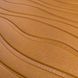 Самоклеюча декоративна настінно-стельова 3D панель коричневі хвилі 700x700x7мм (366) SW-00000849 SW-00000849 фото 2