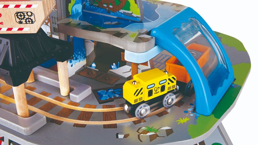 Іграшкова залізниця "Багаторівнева гірська шахта з аксесуарами" E3753 фото