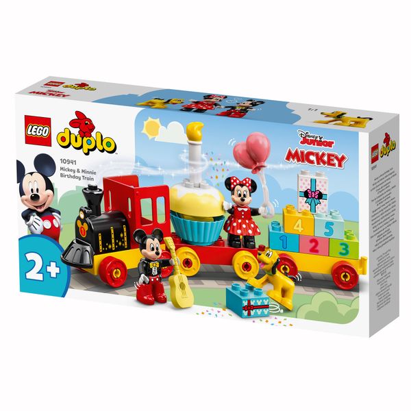 Конструктор "Святковий поїзд Міккі та Мінні" 22 деталі LEGO DUPLO Disney 10941 фото