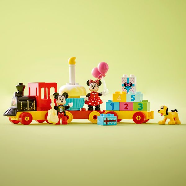 Конструктор "Святковий поїзд Міккі та Мінні" 22 деталі LEGO DUPLO Disney 10941 фото