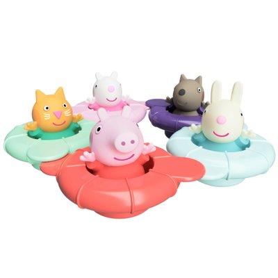 Набір іграшок для ванної "Вечірка Пеппи в басейні" E73549 фото