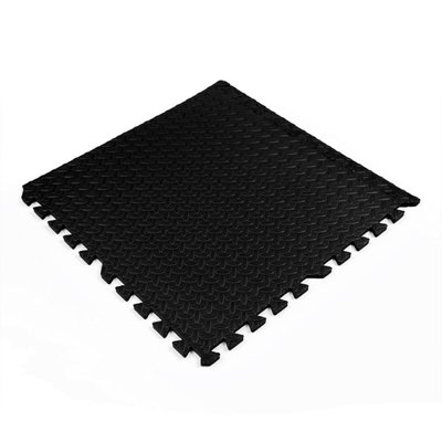 Підлога пазл - модульне покриття для підлоги чорне 600x600x10мм (МР15) SW-00001169 SW-00001169 фото