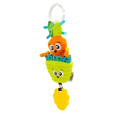М'яка іграшка-підвіска "Морквина із прорізувачем" Lamaze L27381 фото