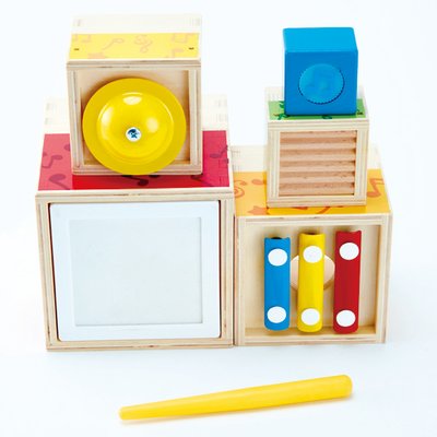 Іграшкові музичні інструменти "Мініоркестр 5 в 1" E0336 фото