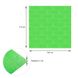 3D панель самоклеюча цегла Зелена 700х770х3мм (013-3) SW-00000639 SW-00000639 фото 3