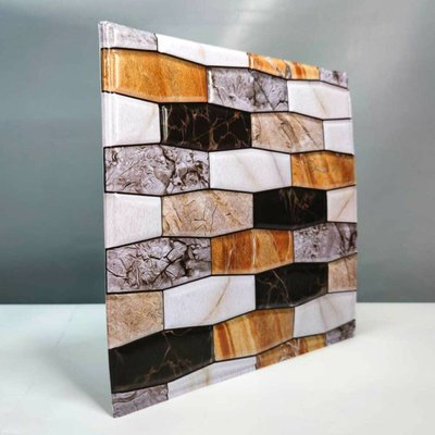 Декоративна ПВХ плитка на самоклейці квадрат 300х300х5мм, ціна за 1 шт. (СПП-605) SW-00000672 SW-00000672 фото