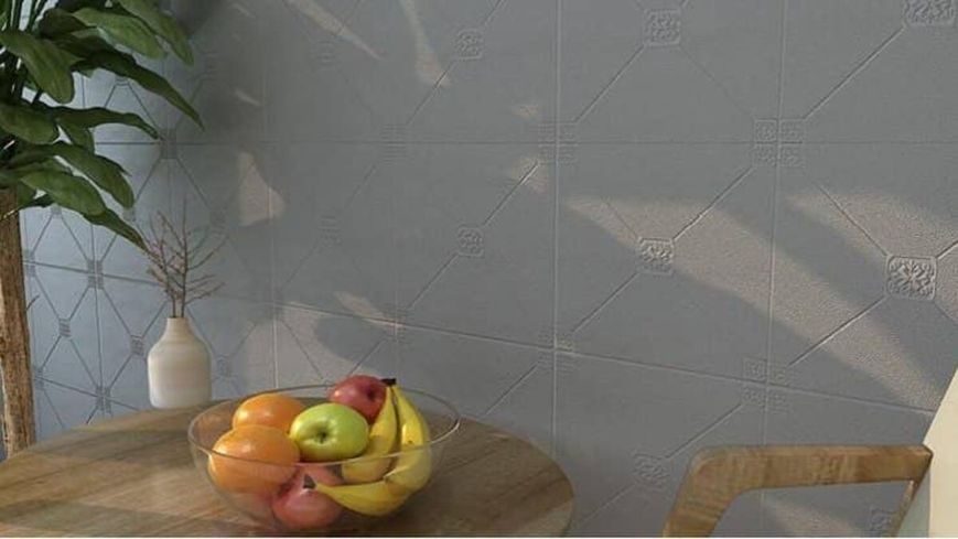 Самоклеюча декоративна настінно-стельова 3D панель плитка 700x700x4.5мм (164) SW-00000181 SW-00000181 фото