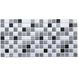 Декоративна ПВХ панель чорно-біла мозаїка 960х480х4мм SW-00001432 SW-00001432 фото 1