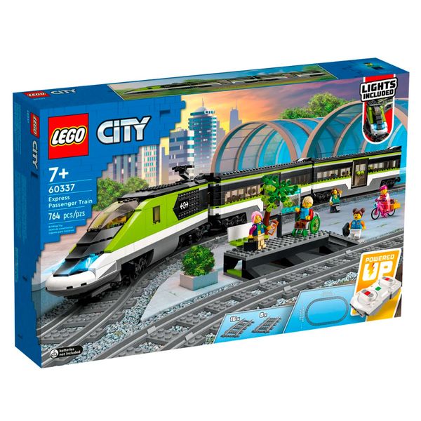 Конструктор "Пасажирський поїзд-експрес 764 деталі" LEGO City Trains 60337 фото