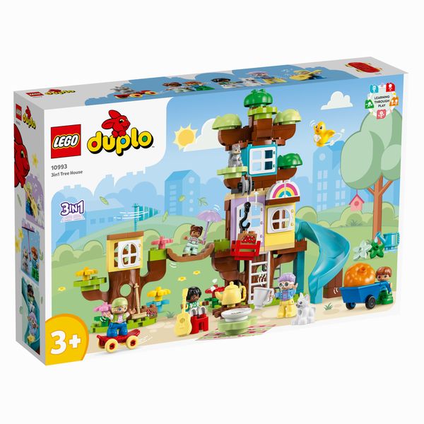 Конструктор "Будиночок на дереві 3 в 1" 126 деталей LEGO DUPLO Town 10993 фото