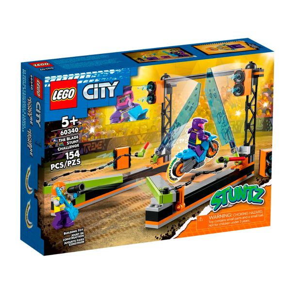 Конструктор "Трюкове завдання Клинок 154 деталі" LEGO City Stuntz 60340 фото