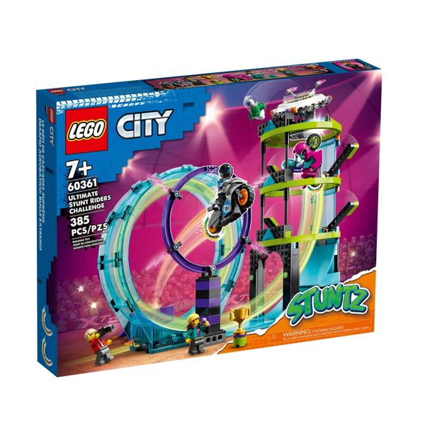 Конструктор "Неймовірне завдання для каскадерів 385 деталей" LEGO City Stuntz 60361 фото