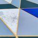 Самоклеюча плівка сині трикутники 0,45х10м SW-00001224 SW-00001224 фото 2