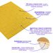 3D панель самоклеюча цегла Жовтий 700х770х5мм (010-5) SW-00000146 SW-00000146 фото 2