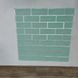 Панель стінова 700х700х5мм зелена цегла зі сріблом (D) SW-00001803 SW-00001803 фото 7