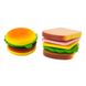 Іграшкові продукти "Дерев'яні гамбургер і сендвіч" 50810 фото 1