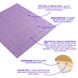 3D панель самоклеюча цегла світло - фіолетова 700х770х5мм (015-5) SW-00000083 SW-00000083 фото 2