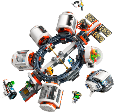 Конструктор "Модульна космічна станція 1097 деталей" LEGO City 60433 фото