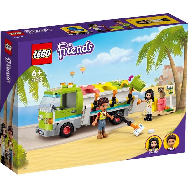 Конструктор "Сміттєпереробна вантажівка" 259 деталей LEGO Friends 41712 фото