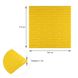 3D панель самоклеюча кладка жовта 700х770х7мм (037) SW-00000302 SW-00000302 фото 3