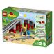 Конструктор "Залізничний міст і рейки" 26 деталей LEGO DUPLO Trains 10872 фото 3