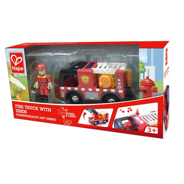 Іграшковий пожежний автомобіль "з сиреною" E3737 фото