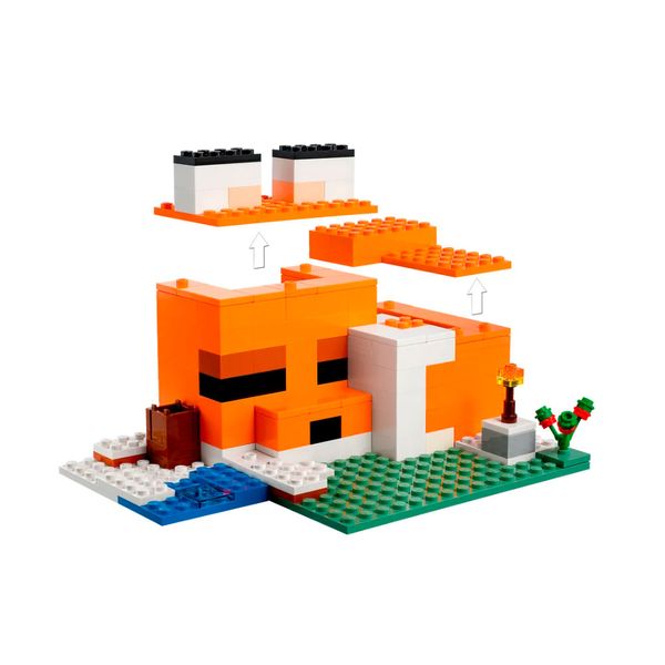 Конструктор "Лисяча хатина" 193 деталі LEGO Minecraft 21178 фото