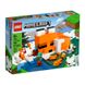 Конструктор "Лисяча хатина" 193 деталі LEGO Minecraft 21178 фото 8