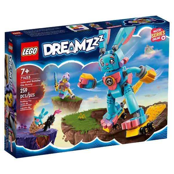 Конструктор "Іззі й кроленя Бунчу" 259 деталей LEGO Dreamzzz 71453 фото