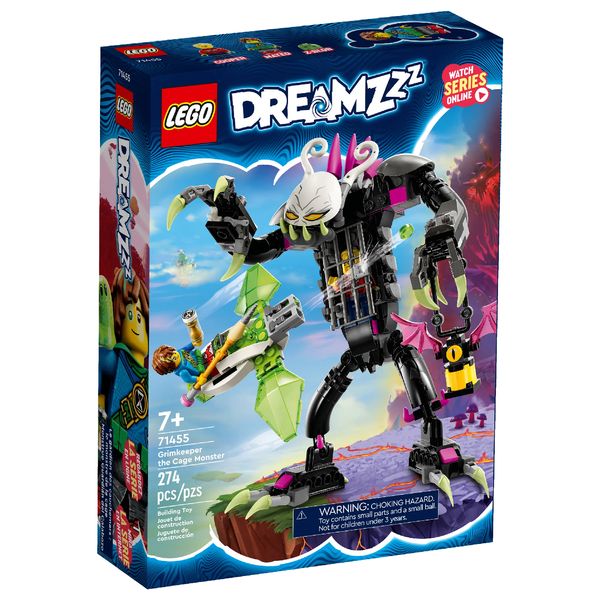 Конструктор "Грімкіпер монстр з кліткою" 274 деталі LEGO Dreamzzz 71455 фото